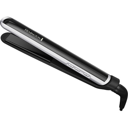 Remington Pearl Pro Ceramic Flat Iron front view showing 1 inch plates