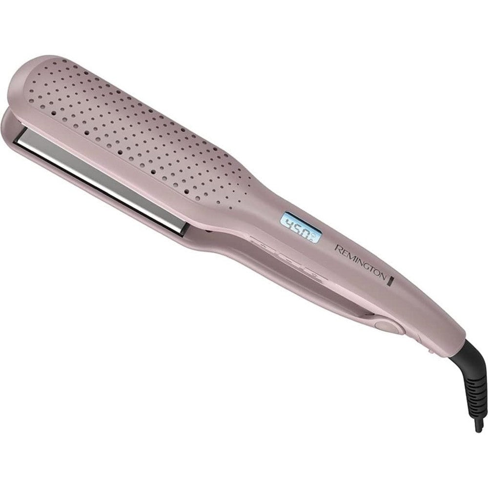 Remington Pro Wet2Style flat iron in mauve front view