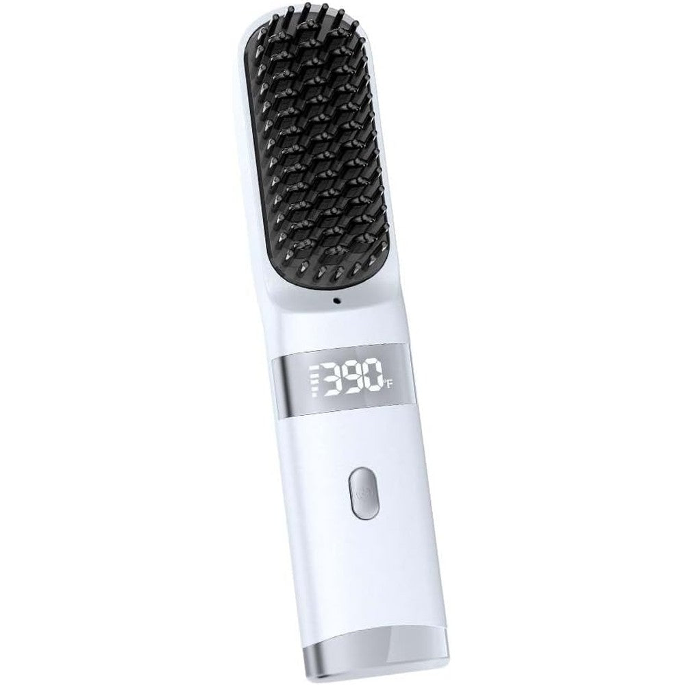 WPHIIHC Cordless Hair Straightener Brush front view