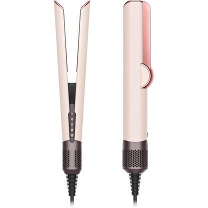 Dyson Airstrait Wet to Dry hair straightener in Ceramic Pink front view