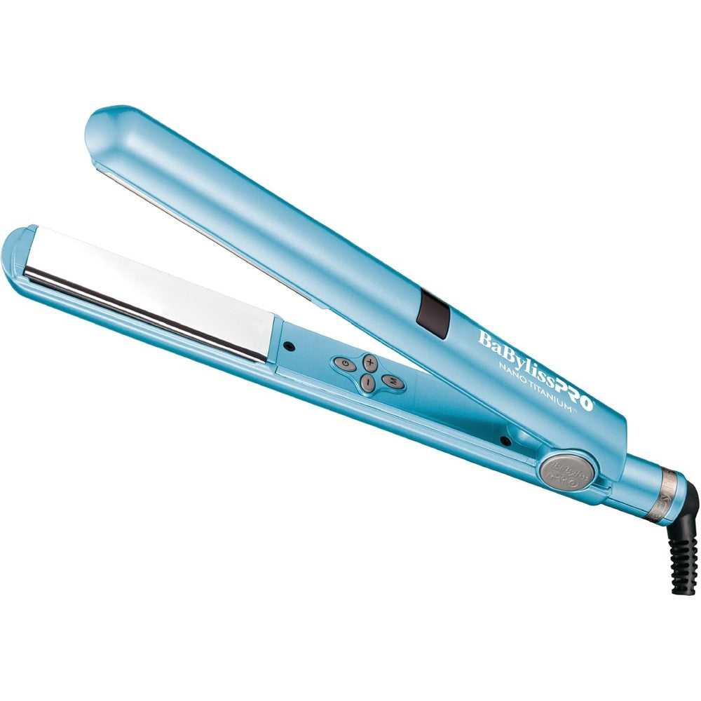 BaBylissPRO Nano Titanium digital flat iron front view