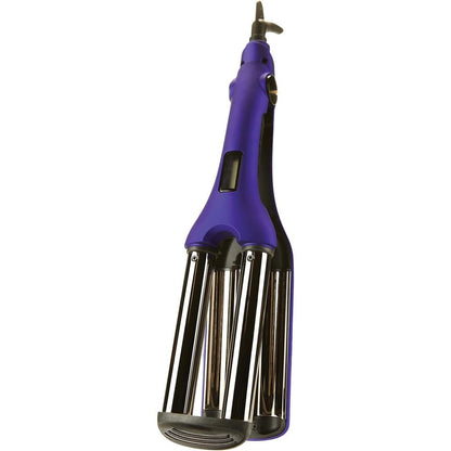 Ion Titanium Pro Triple Barrel Waver front view professional hair styling tool