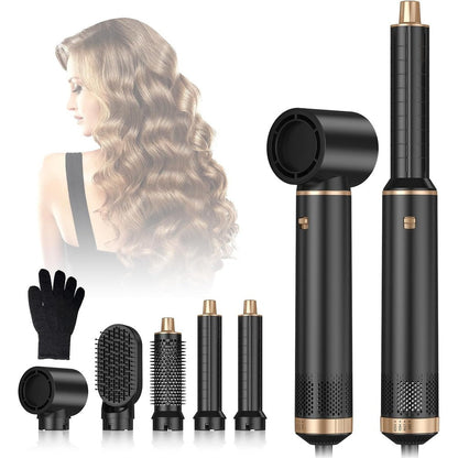 OKWRAP Five In One Air Curler Wrap Hair Styler front view showing the sleek main power handle.