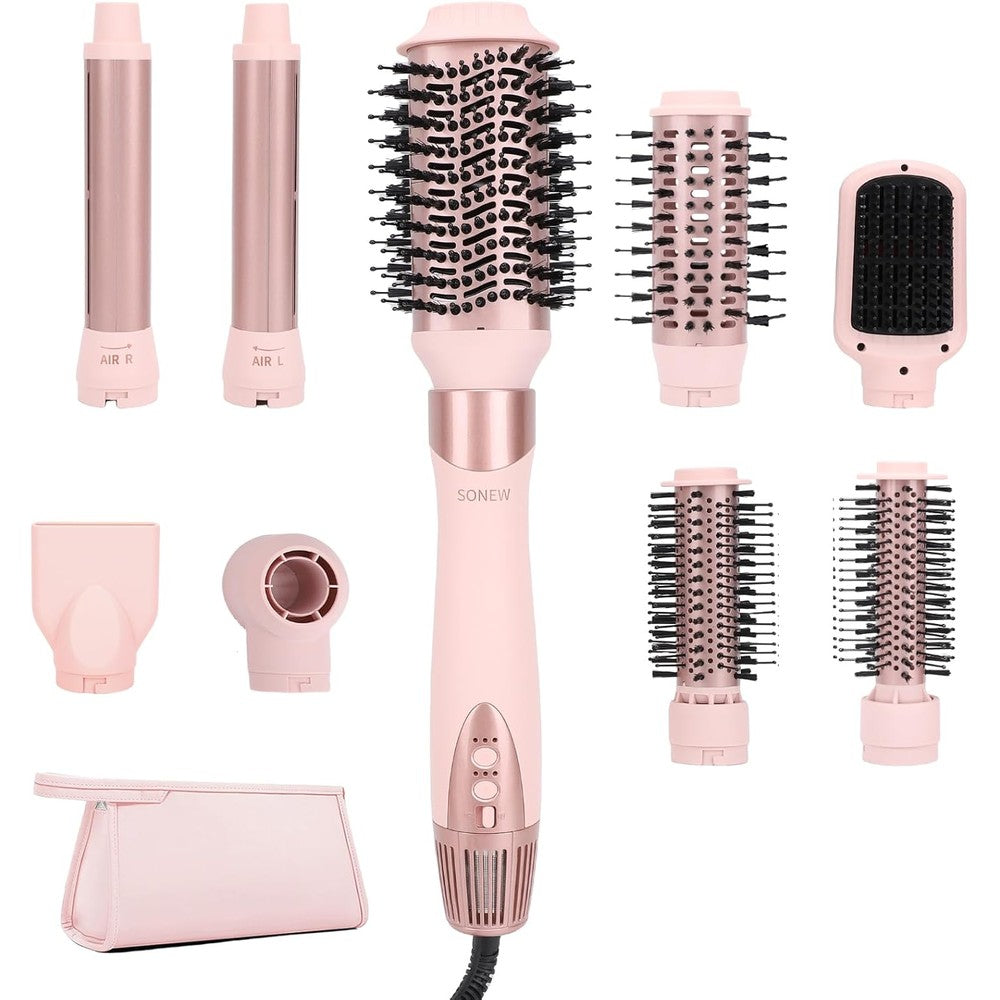 Dryhsip 9-in-1 Multi Hair Styler front view displaying the main ionic power handle.