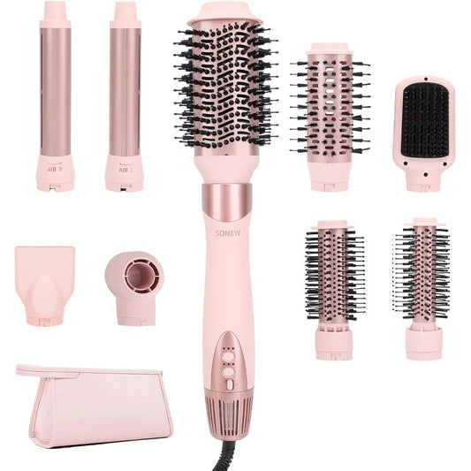 Dryhsip 9-in-1 Multi Hair Styler front view displaying the main ionic power handle.