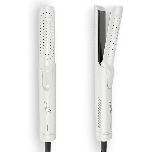 Asani 360 Airflow Styler professional 2 in 1 hair straightener and curler front view