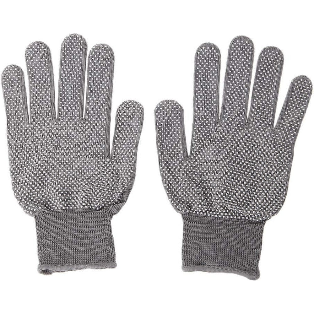 ARRITZ protective glove hair styling front view showing gray fabric design