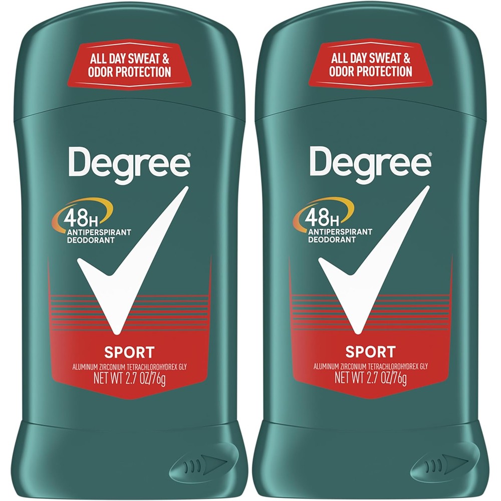 Degree Men Original Protection Sport Antiperspirant Deodorant Twin Pack front view