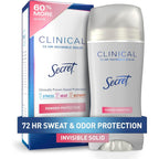 Secret Clinical Strength antiperspirant deodorant front view packaging