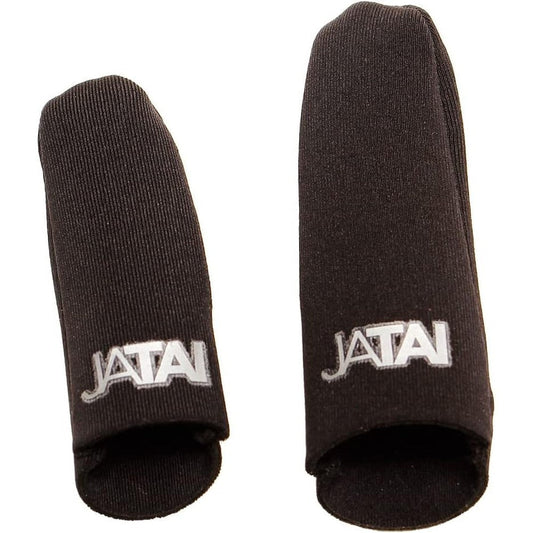 Jatai Heat Shield thermal finger protection guards front view on hand