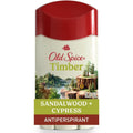 Old Spice Timber sandalwood antiperspirant deodorant stick front view
