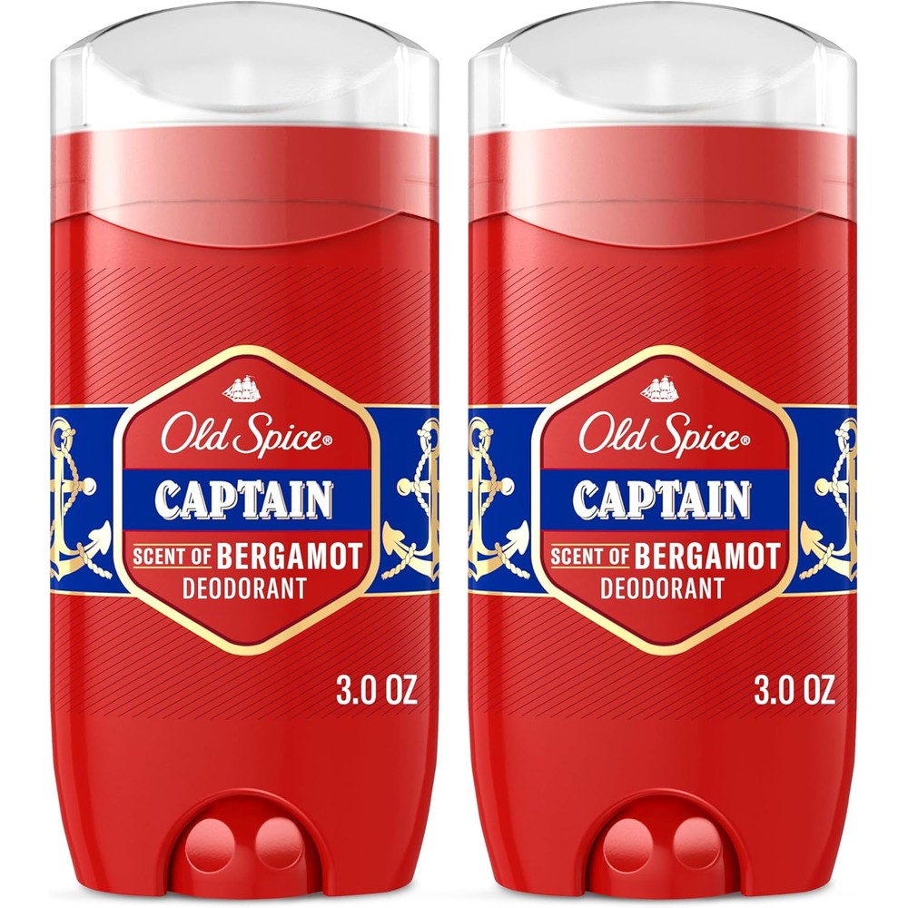 Old Spice aluminum free deodorant captain bergamot front view