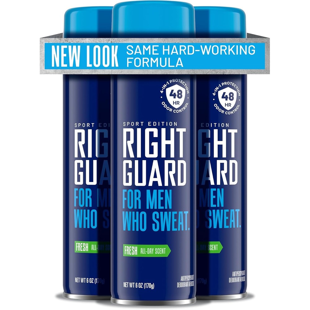 Right Guard Sport Fresh Scent Antiperspirant And Deodorant Spray front view