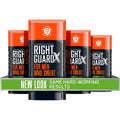 Right Guard Xtreme Defense Fresh Blast Antiperspirant Deodorant front view showing 4 pack