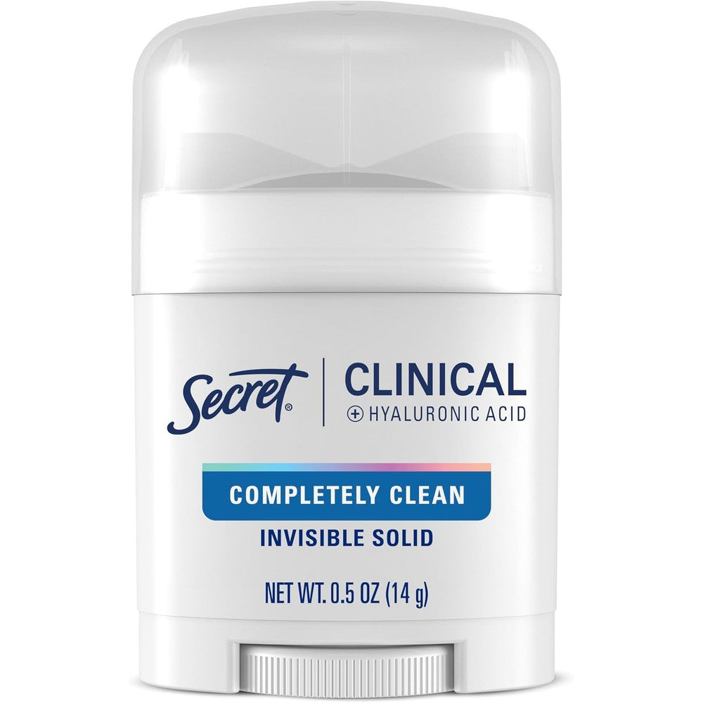 Secret clinical strength invisible solid deodorant front view