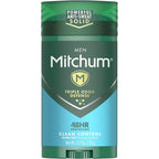 Mitchum men antiperspirant deodorant clean control front view