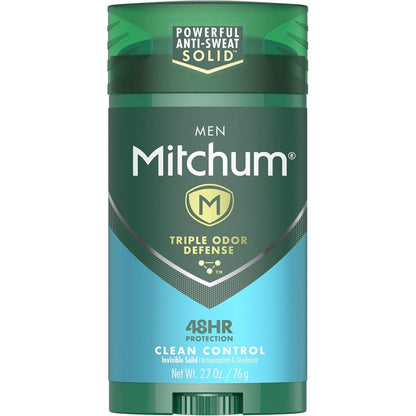 Mitchum Men Antiperspirant And Deodorant Stick front view packaging