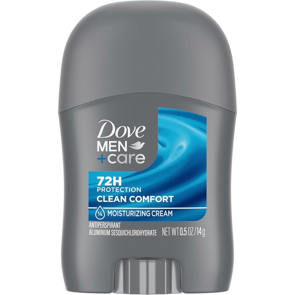 Dove Men Plus Care Clean Comfort antiperspirant deodorant stick front view