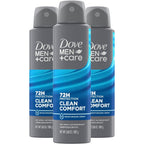 Dove Men+Care Clean Comfort dry spray front view