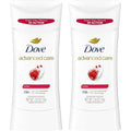 Dove Advanced Care Antiperspirant Deodorant Revive twin pack front view showing packaging details.