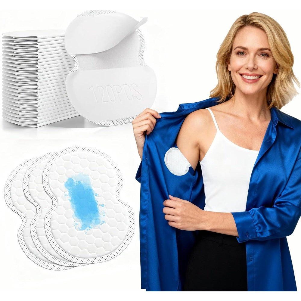 Ankexin disposable underarm sweat pads front view packaging