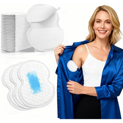 Ankexin 120 Pieces Disposable Underarm Sweat Pads front view