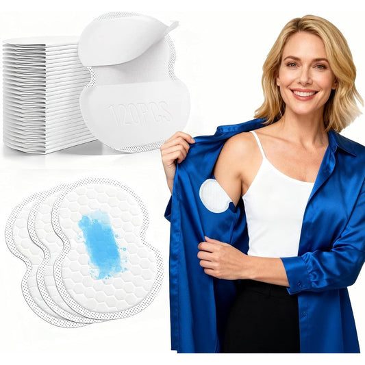 Ankexin 120 Pieces Disposable Underarm Sweat Pads front view