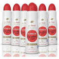 Dove Apple And White Tea Antiperspirant Body Spray Front View Pack Of Six