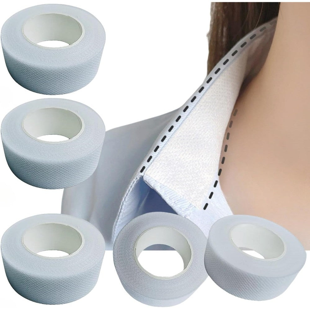 Chuppinz Collar Protector Sweat Pads front view packaging rolls