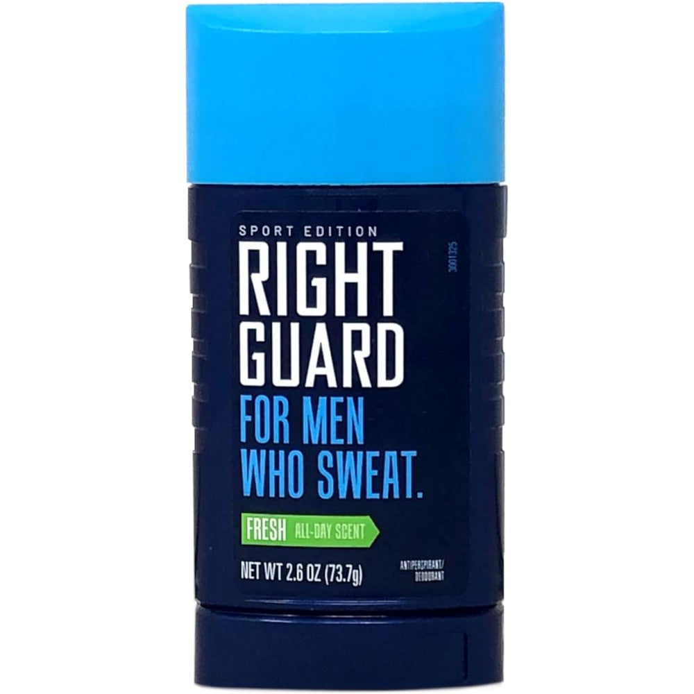 Right Guard Sport Fresh Scent Antiperspirant front view container packaging