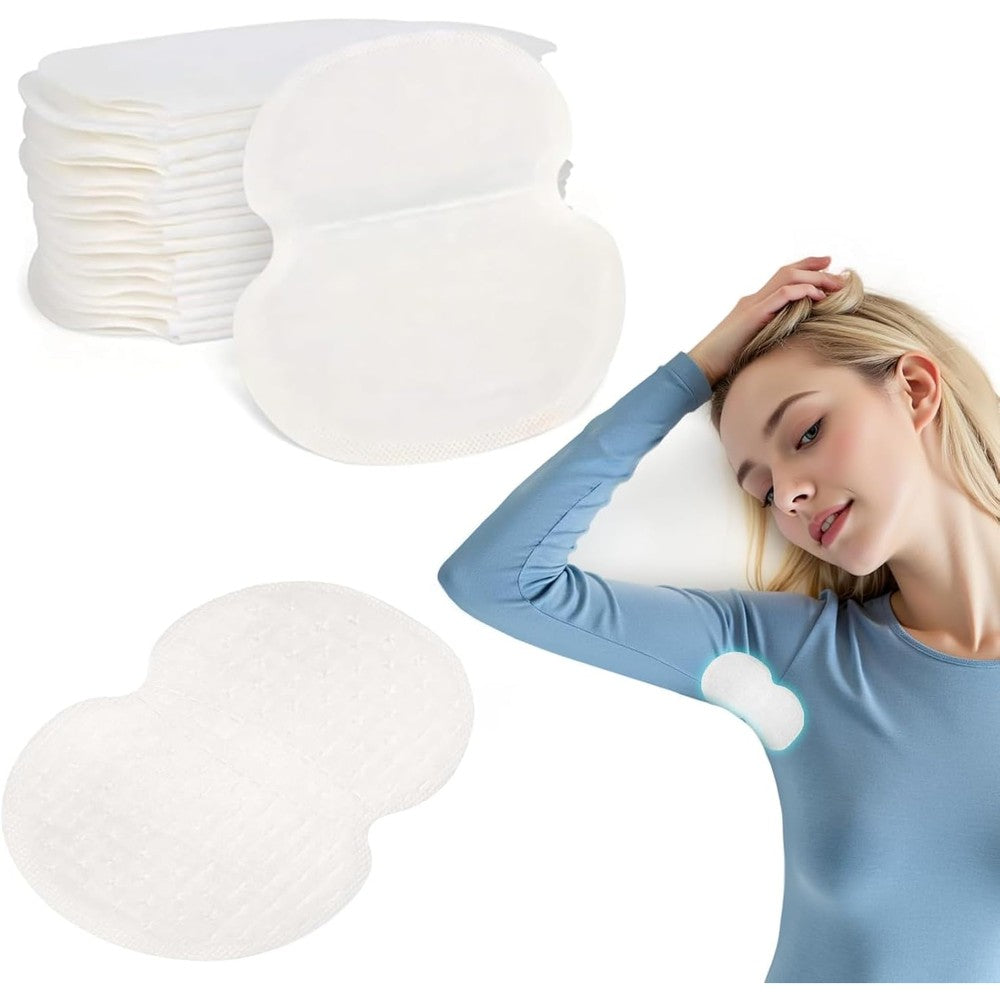 Dhyapijesa Ventures 50 piece armpit sweat pads front view packaging