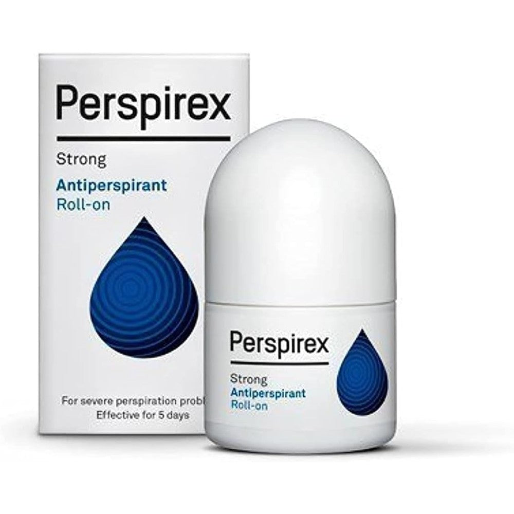 Perspirex Strong Antiperspirant Roll On front view packaging