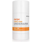 Carpe clinical strength deodorant mandarin scent solid stick front view