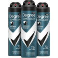 Degree Men UltraClear Black and White antiperspirant dry spray front view