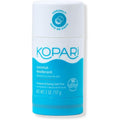 Kopari aluminum free coconut deodorant front view original solid
