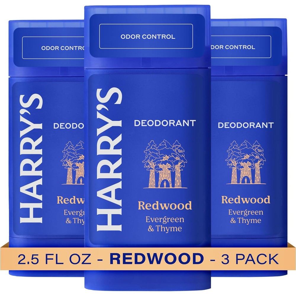 Harry's aluminum free deodorant front view packaging
