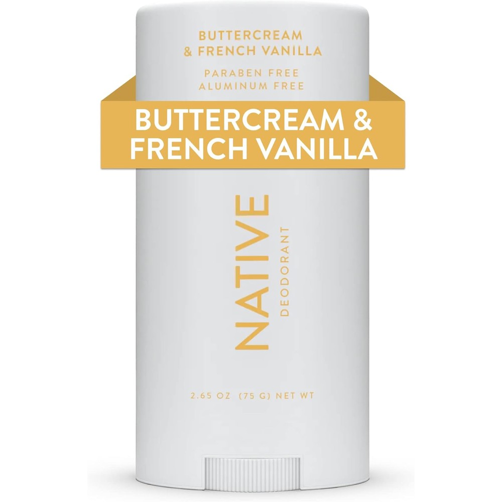 Native natural deodorant stick front view