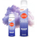 Lume invisible spray deodorant front view of full size and mini cans
