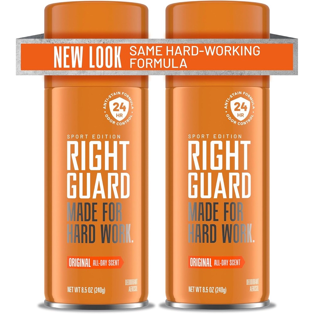 Right Guard Sport Original Deodorant Spray front view