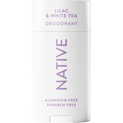 Native Aluminum Free Deodorant Lilac and White Tea front view packaging