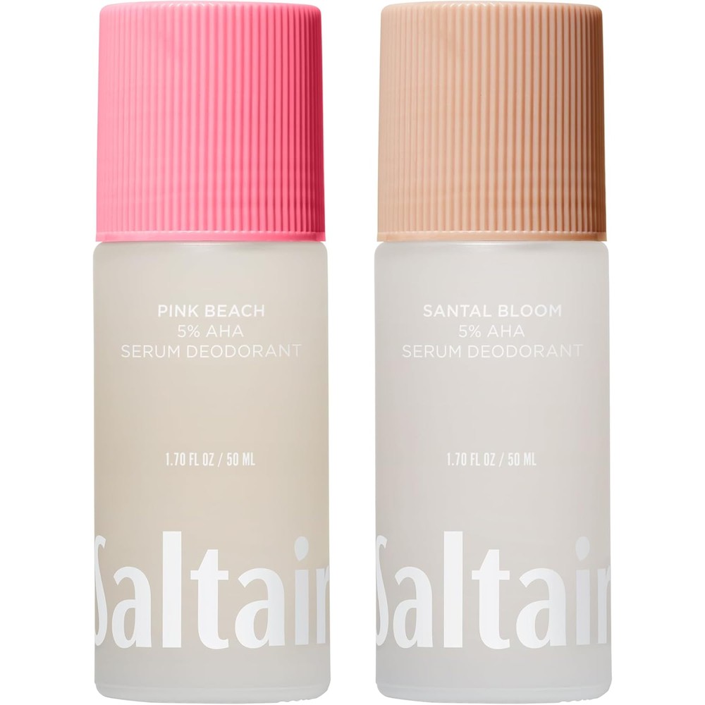 Saltair serum deodorant front view packaging