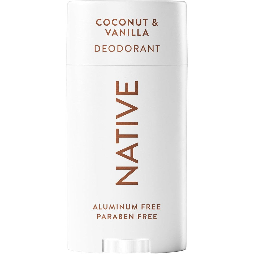 Native Aluminum Free Natural Deodorant Coconut and Vanilla front view
