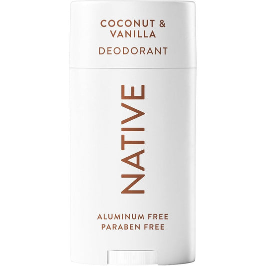 Native Aluminum Free Natural Deodorant Coconut and Vanilla front view