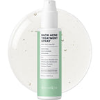 BellamiLuxx 2% Salicylic Acid body spray for clearing back acne and clogged pores