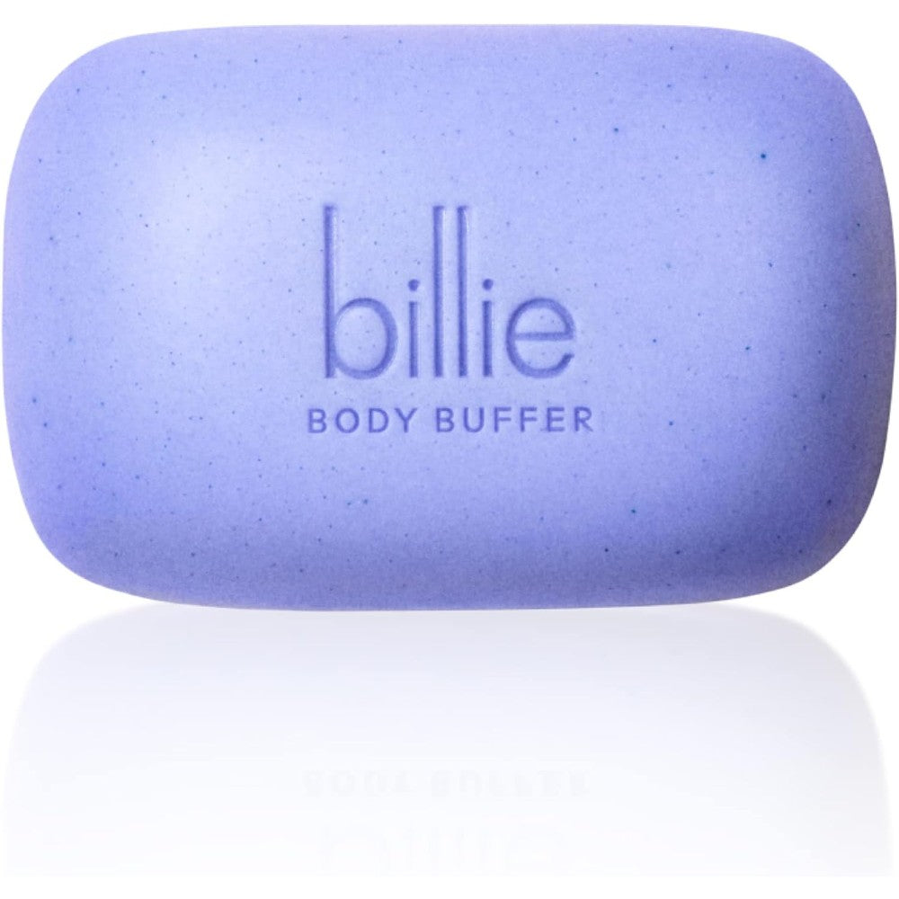 Billie body buffer pre shave exfoliating bar for smooth skin and tanning removal