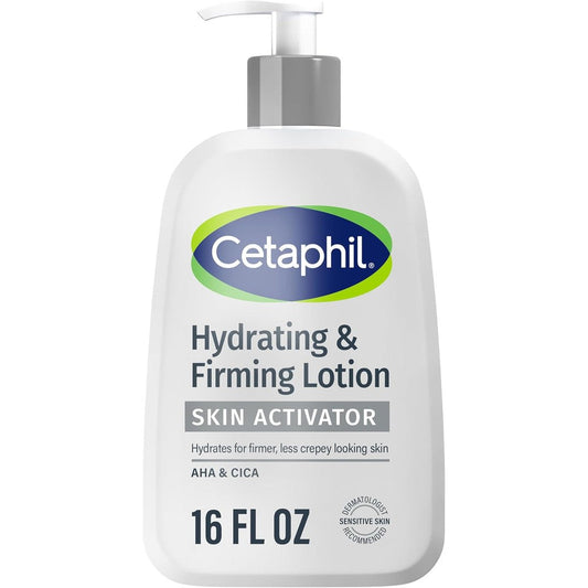 Cetaphil Skin Activator Hydrating and Firming Body Lotion front view bottle for anti-aging skincare
