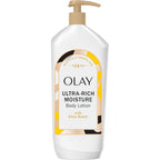 Olay body lotion front view with shea butter and vitamin B3