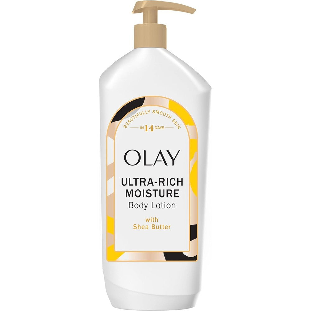 Olay Ultra Rich Moisture Body Lotion with Shea Butter front view