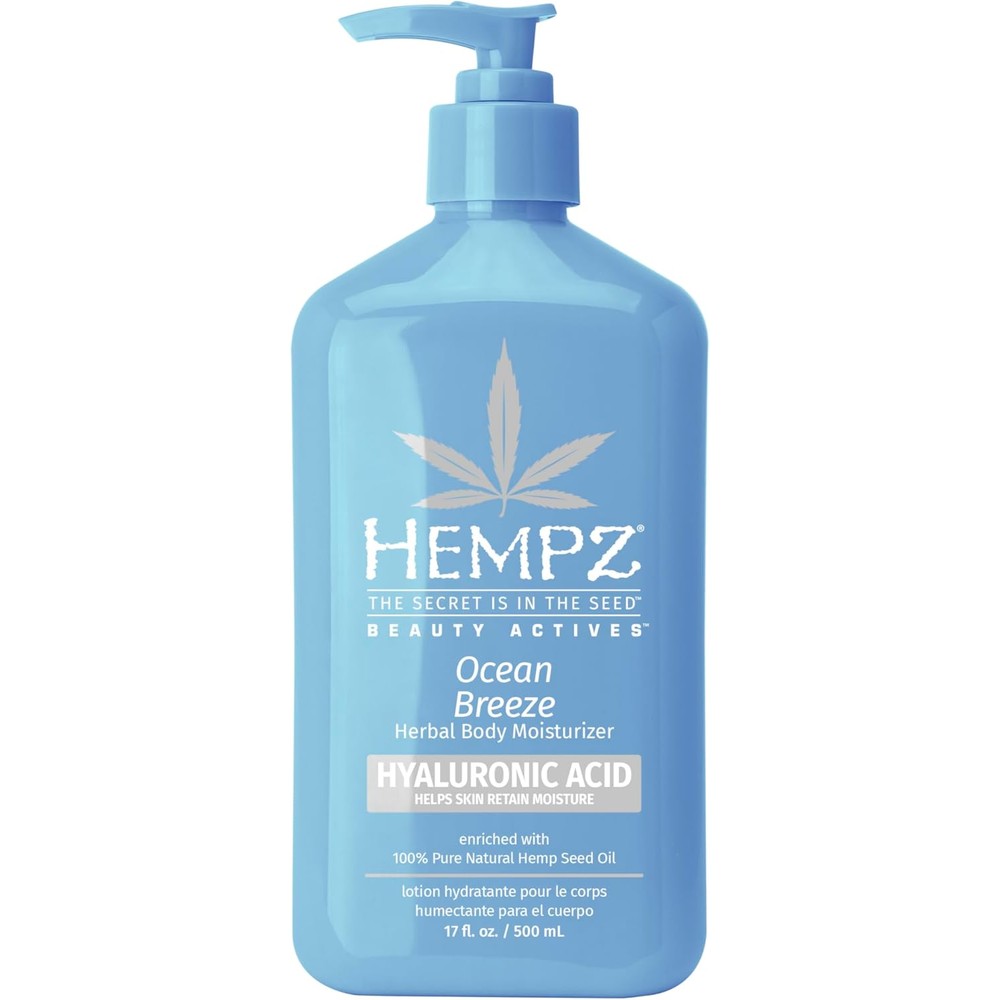 Hempz Ocean Breeze Herbal Body Moisturizer front view