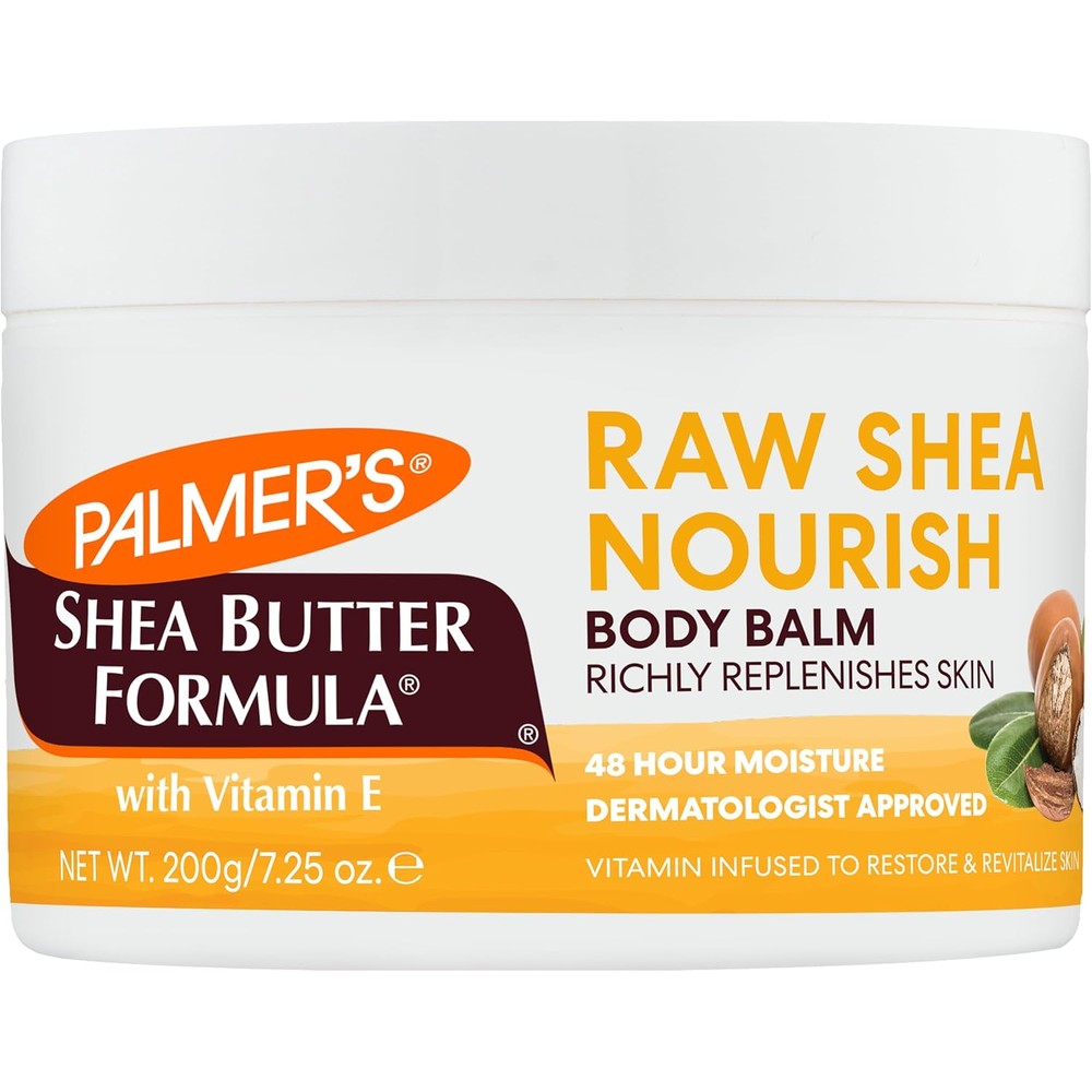 Palmer's Shea Butter Formula Raw African Shea Butter Balm jar front view